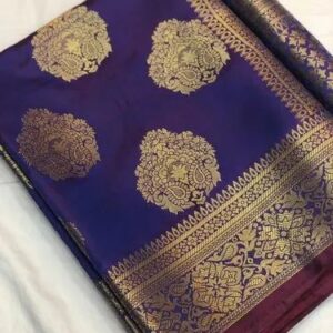 Printed Party Wear Ladies Designer Embroidered Silk Saree, 6 m (with blouse piece)