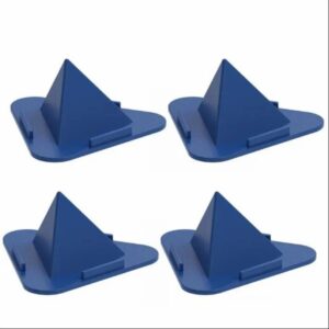 Tabletop Mobile Portable Three-Sided Pyramid Shape Desktop/Table Mobile Holder Stand