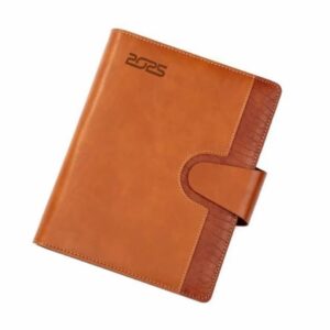 Leather Cover Small Pocket Diary, Size: A7
