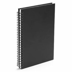 Paper Black Spiral Diary, Size: A5
